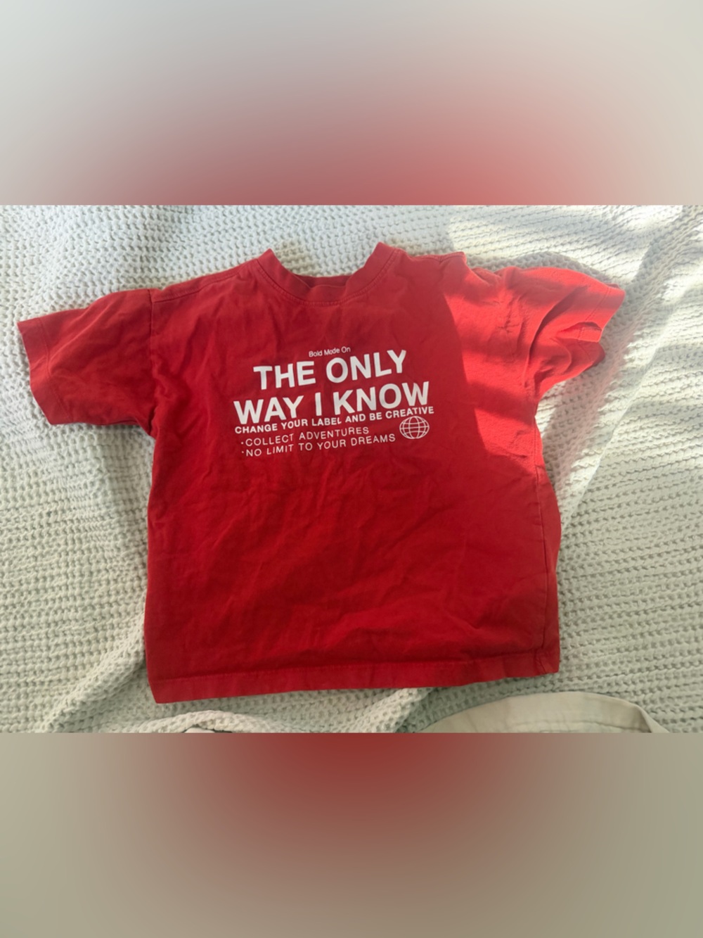 Zara boy tee shirt 6-7 years